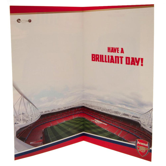 Arsenal Fc Birthday Card Son - Excellent Pick