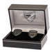 Arsenal FC Black IP Cufflinks - Excellent Pick