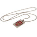 Arsenal FC Enamel Crest Dog Tag & Chain - Excellent Pick