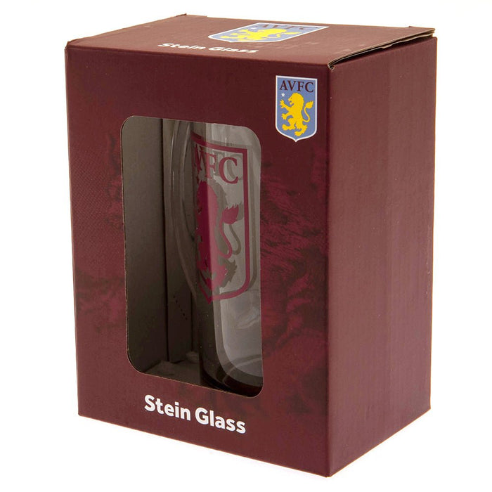 Aston Villa FC Stein Glass Tankard CC - Excellent Pick