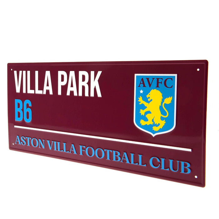 Aston Villa FC Street Sign CL - Excellent Pick