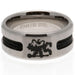 Chelsea Fc Black Inlay Ring Medium - Excellent Pick