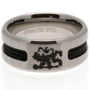Chelsea Fc Black Inlay Ring Medium - Excellent Pick
