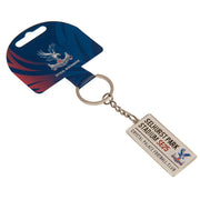 Crystal Palace FC Embossed Street Sign Keyring - Excellent Pick