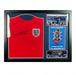 England FA Sir Geoff Hurst Signed Shirt (Framed) - Excellent Pick
