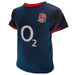 England RFU Shirt & Short Set 6/9 mths NV - Excellent Pick