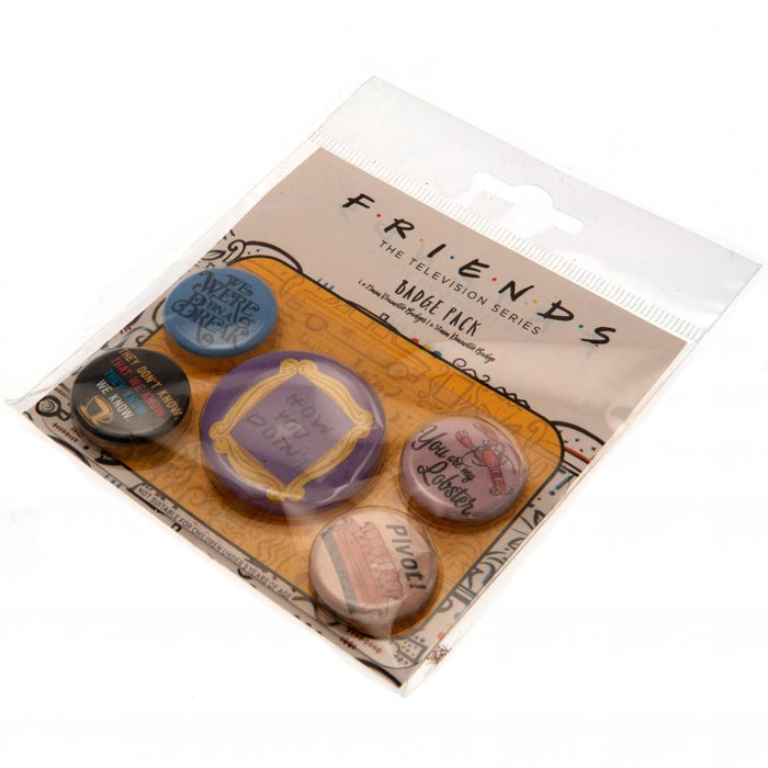 Friends Button Badge Set - Excellent Pick