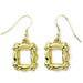 Friends Gold Plated Earrings Frame - Excellent Pick