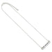 Friends Silver Plated Necklace Logo - Excellent Pick