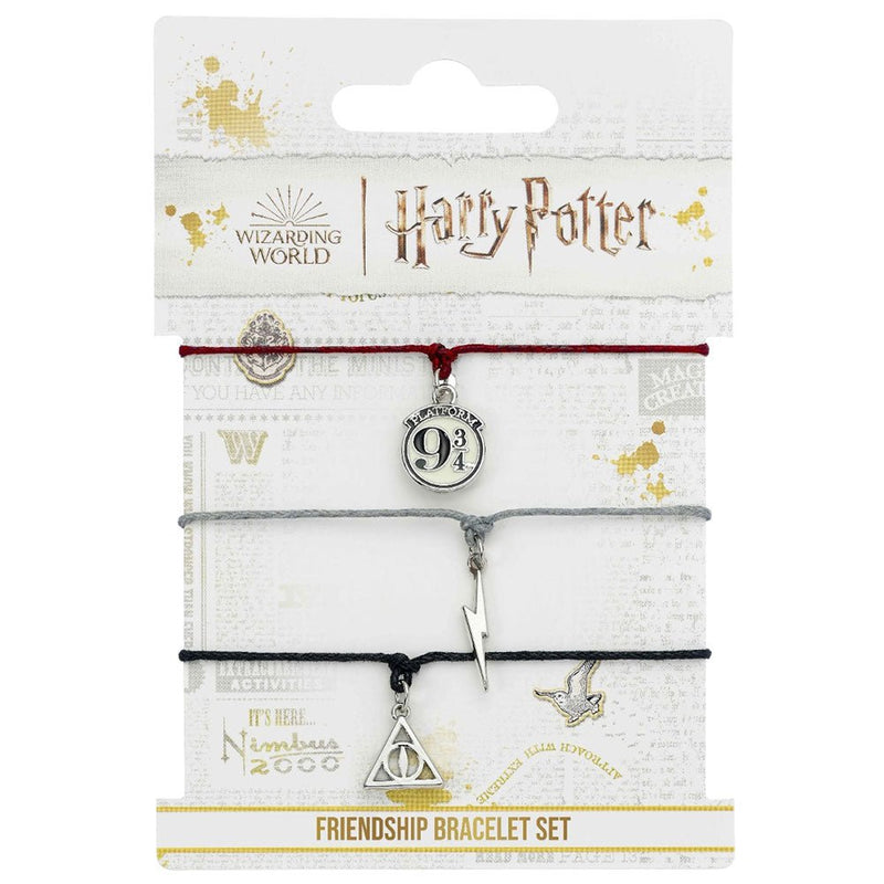 Harry Potter Friendship Bracelet Set Deathly Hallows - Excellent Pick