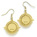 Harry Potter Gold Plated Earrings Time Turner - Excellent Pick