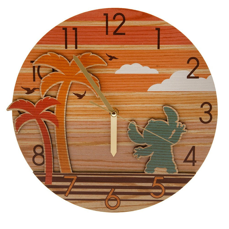 Lilo & Stitch Premium Wooden Wall Clock - Excellent Pick