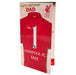 Liverpool FC Birthday Card Dad - Excellent Pick
