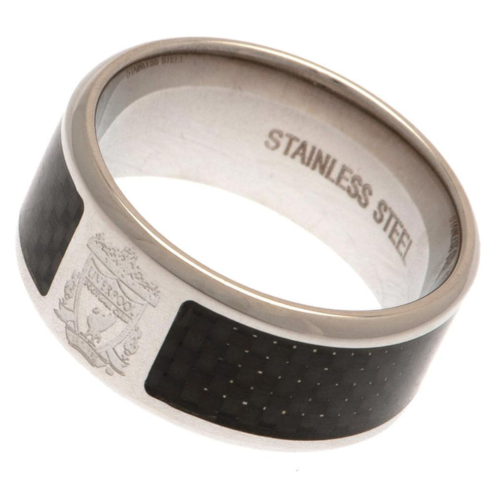 Liverpool FC Carbon Fibre Ring Large - Excellent Pick
