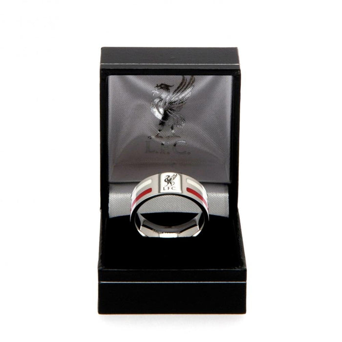 Liverpool FC Colour Stripe Ring Large - Excellent Pick