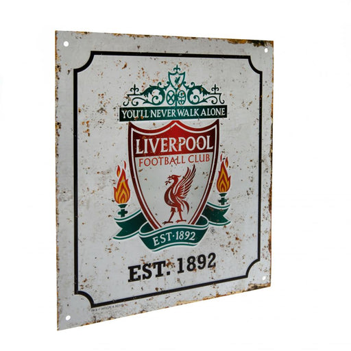 Liverpool FC Retro Logo Sign - Excellent Pick