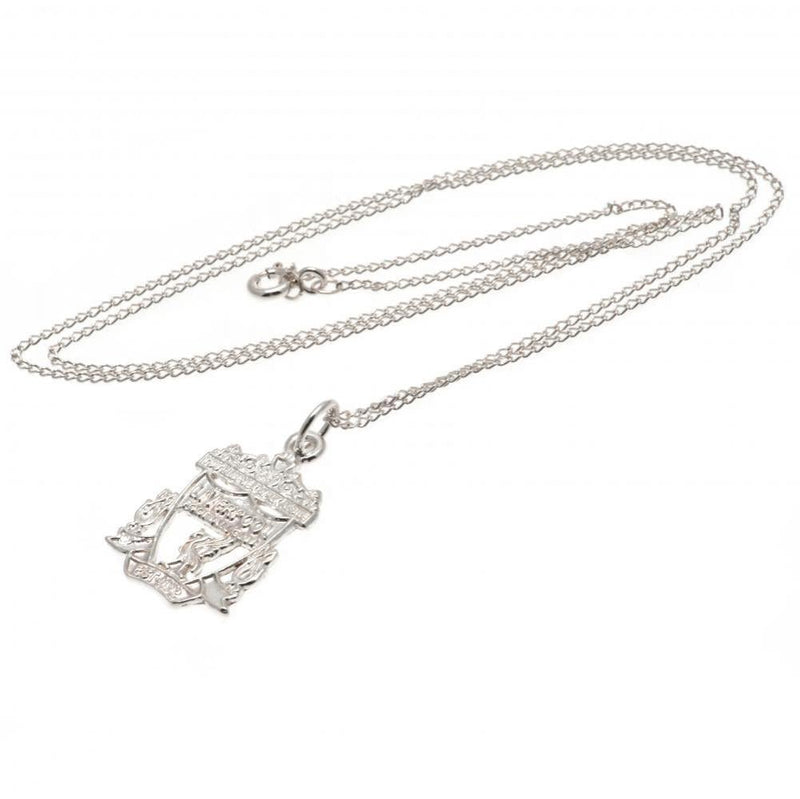 Liverpool FC Sterling Silver Pendant & Chain CR - Excellent Pick