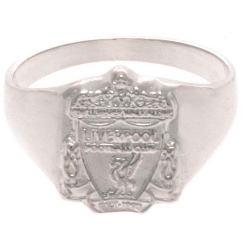 Liverpool FC Sterling Silver Ring Large - Excellent Pick