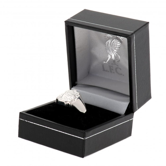 Liverpool FC Sterling Silver Ring Medium - Excellent Pick
