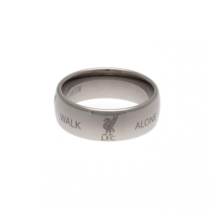Liverpool FC Super Titanium Ring Small - Excellent Pick