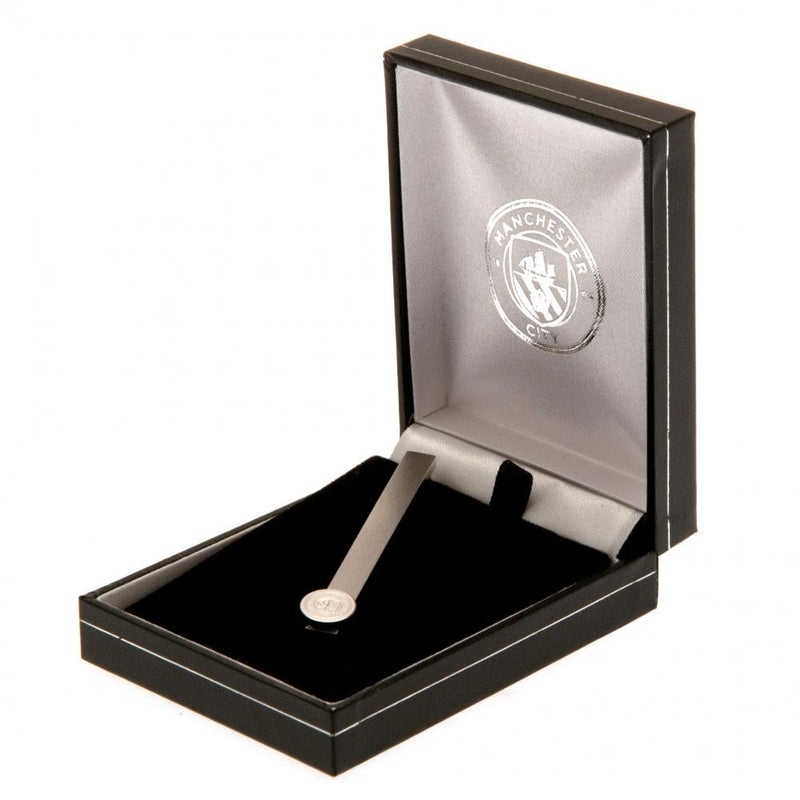 Manchester City FC Stainless Steel Tie Slide - Excellent Pick