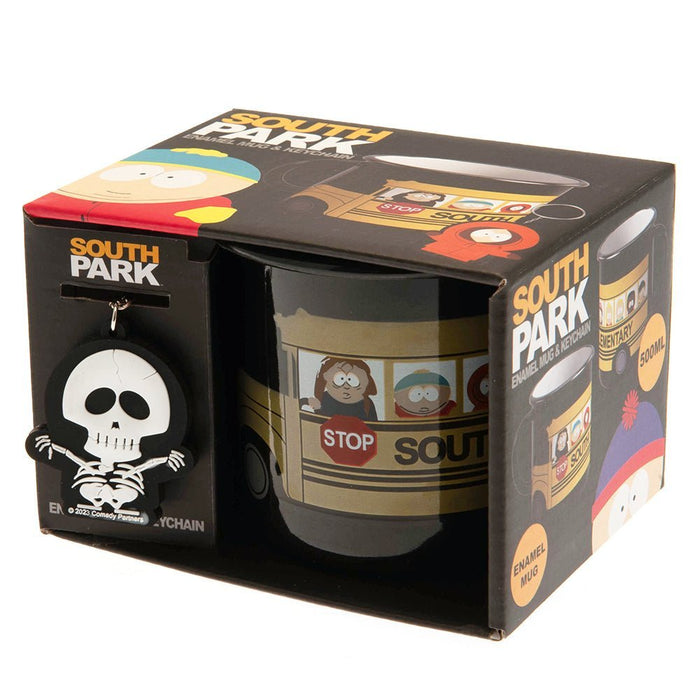 South Park Enamel Mug & Keyring Set - Excellent Pick