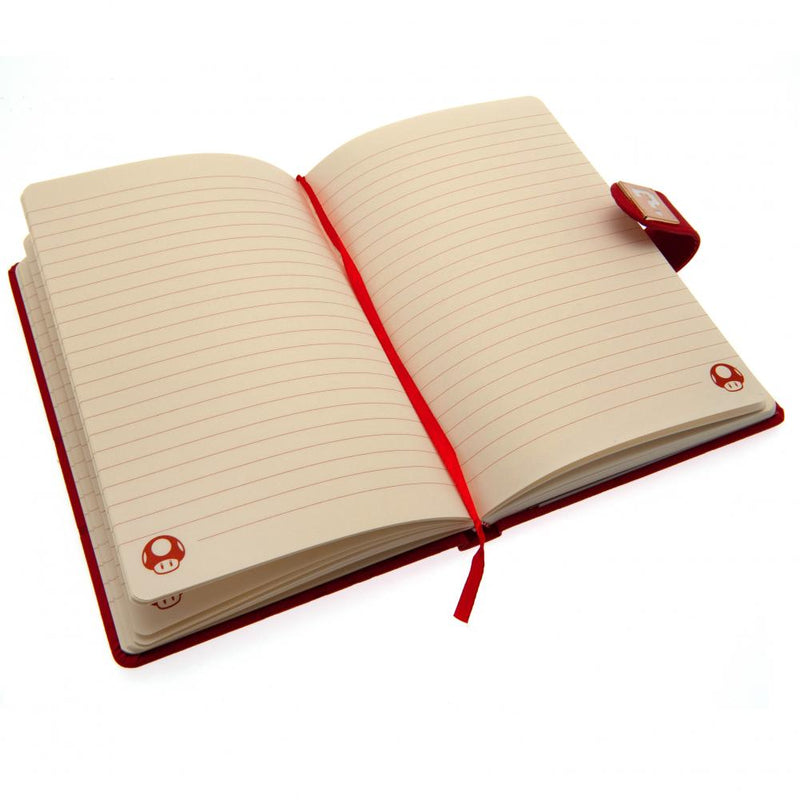 Super Mario Premium Notebook - Excellent Pick