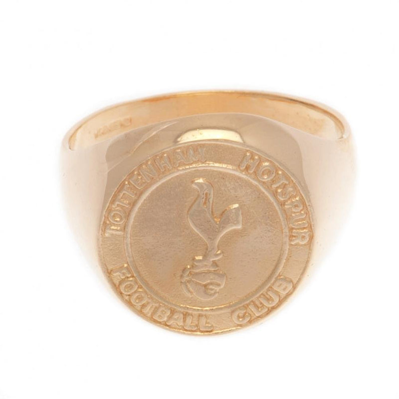 Tottenham Hotspur FC 9ct Gold Crest Ring Medium - Excellent Pick