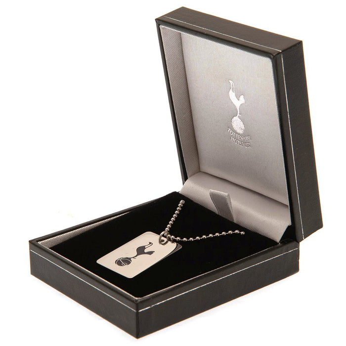 Tottenham Hotspur FC Enamel Crest Dog Tag & Chain - Excellent Pick