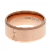 Tottenham Hotspur FC Rose Gold Plated Ring Medium - Excellent Pick