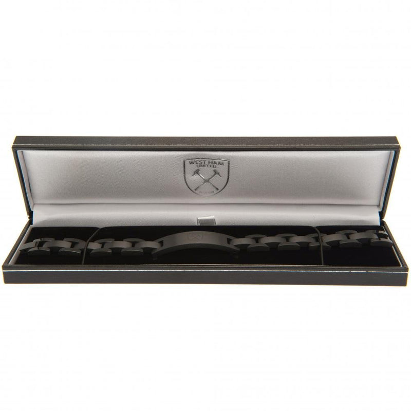 West Ham United Black IP Bracelet - Excellent Pick