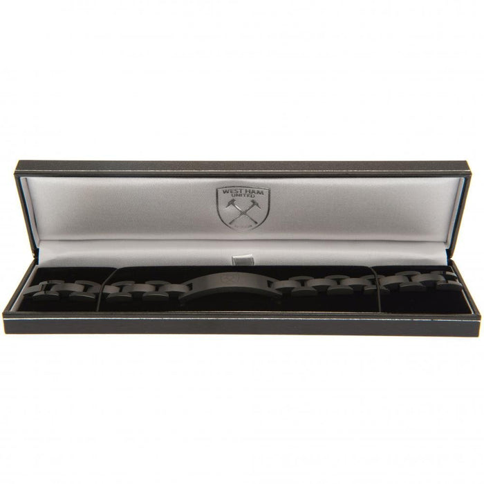 West Ham United Black IP Bracelet - Excellent Pick