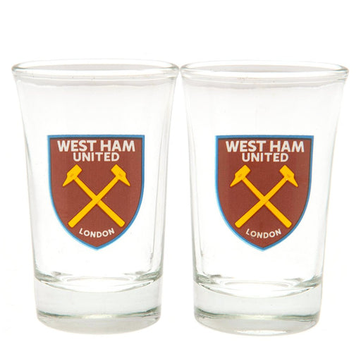 West Ham United FC 2pk Shot Glass Set - Excellent Pick