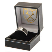 West Ham United FC Carbon Fibre Ring Medium - Excellent Pick