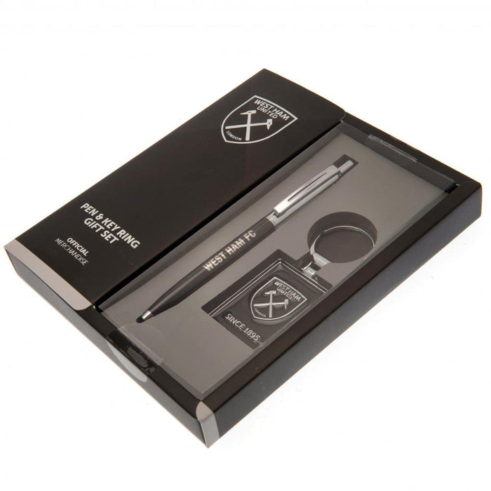 West Ham United FC Pen & Keyring Set - Excellent Pick